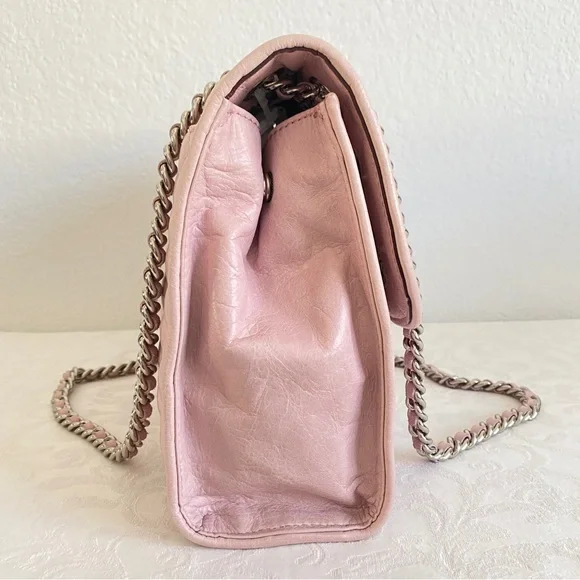 Rebecca Minkoff Pink Quilted studded Affair chain Bag - Picture 2 of 10